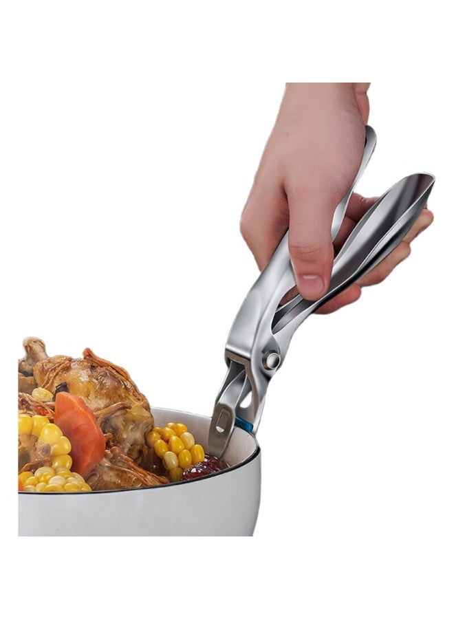 Onlycook 304 Stainless Steel Bowl Gripper, Plate Lifter, Steamer Tongs, Anti-Scalding Clamp, Bowl Grabber, Kitchen Utensils - Image 3