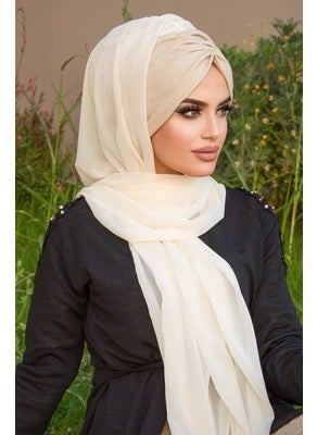 Aişe Tesettür Aisha Hijab Chiffon Ready Shawl - 50600  - Image 2