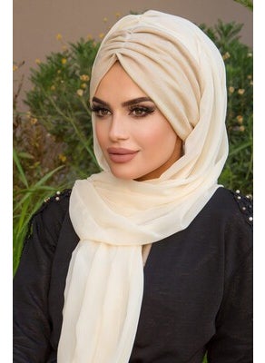 Aişe Tesettür Aisha Hijab Chiffon Ready Shawl - 50600  - Image 3