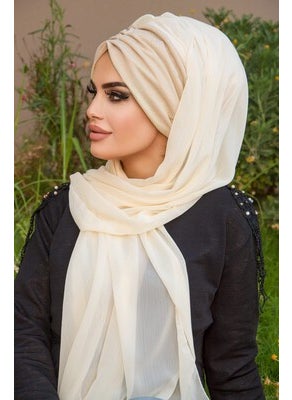 Aişe Tesettür Aisha Hijab Chiffon Ready Shawl - 50600  - Image 4