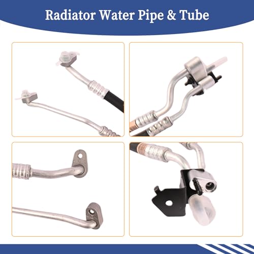 Getfarway Radiator Water Pipe & Tube A/C Refrigerant Discharge Hose 97761-2W801 Compatible with Hyundai Santa Fe 2013 2014 2015 2016 2017 2018 2019 Replacement 977612W800 Air Conditioner Pipe Assembly - Image 4