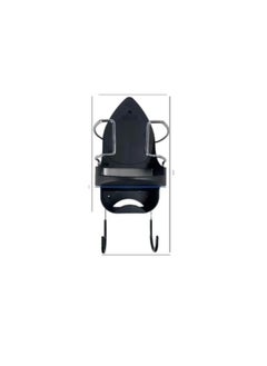 Ironing Board Wall Mount,Iron Board Holder Wall Mounted, Ironing Board Hanger Over Door Iron Board Hooks Storage, White Useful and Fashion