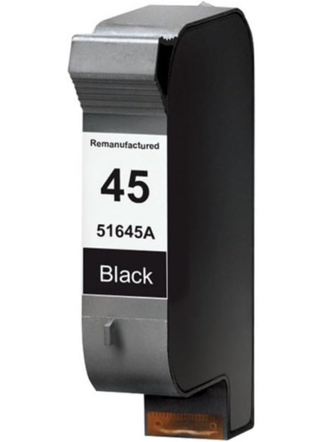 SKY 45 Black Ink Cartridge Replacement for HP 45 51645A - Image 1