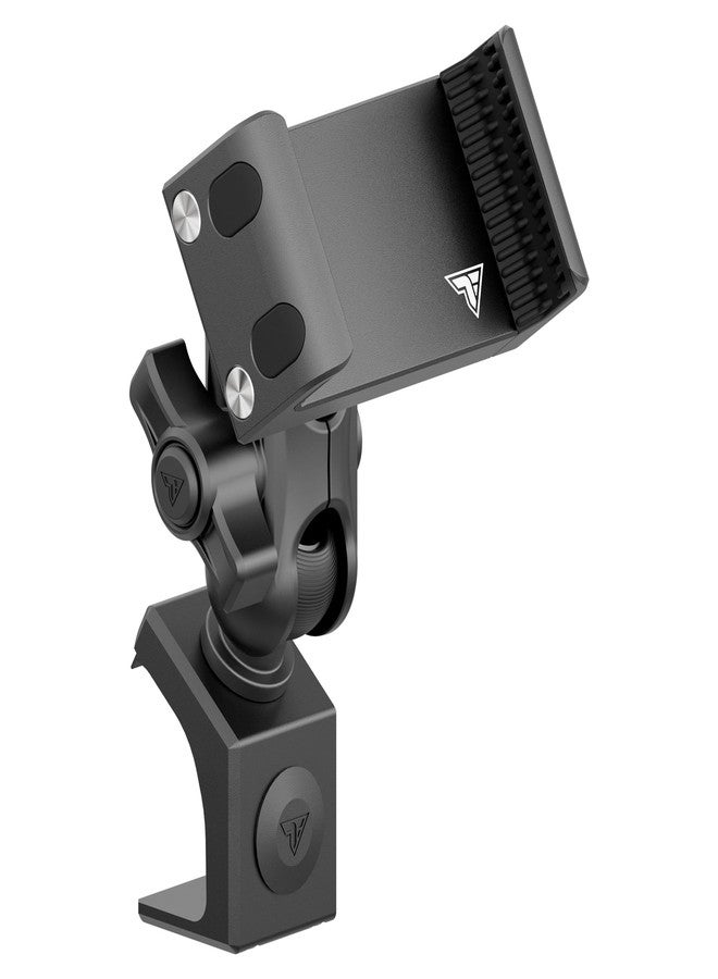 Tackform Link Phone Mount with Top Dash Clip - Compatible with 2021-2025 Ford Bronco | CNC Billet Aluminum | Zero Slip, Anti-Scratch | Universal Holder Compatible with iPhone, Galaxy, More | Black - Image 1