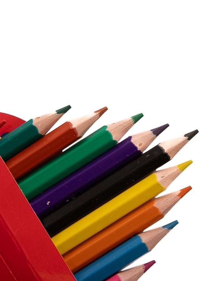 Donia 144 Pcs Wooden Colored Pencils, 12 Assorted Colors for Kids 3+, Safe for Drawing & Sketching, 12-Box Pack - Image 2