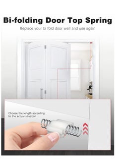 KASTWAVE 16 PCS Bifold Door Hardware Repair Kit,  Repair Replacement Parts for Bi-fold Door Sliding Door, Suitable for Folding Pocket Door Accordion Door Barn Door  - Image 5