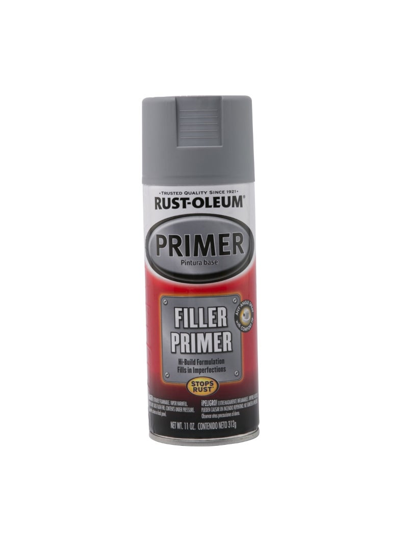 RUST-OLEUM رذاذ برايمر تعبئة السيارات (325.3 مل، رمادي)
