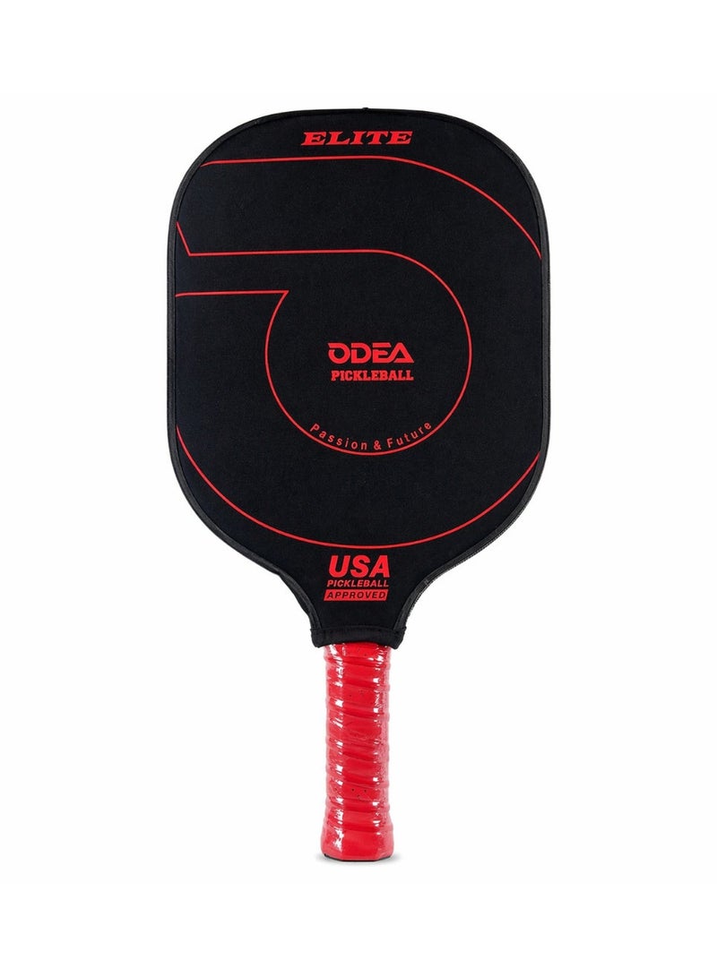 ODEA07 Elite Pickleball Paddle – USA Approved, Lightweight Graphite/Fiberglass Racket with Cover - Image 1