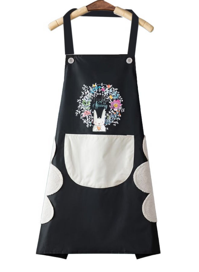 Happy Home Waterproof Adjustable Kitchen Chef Apron - Image 1