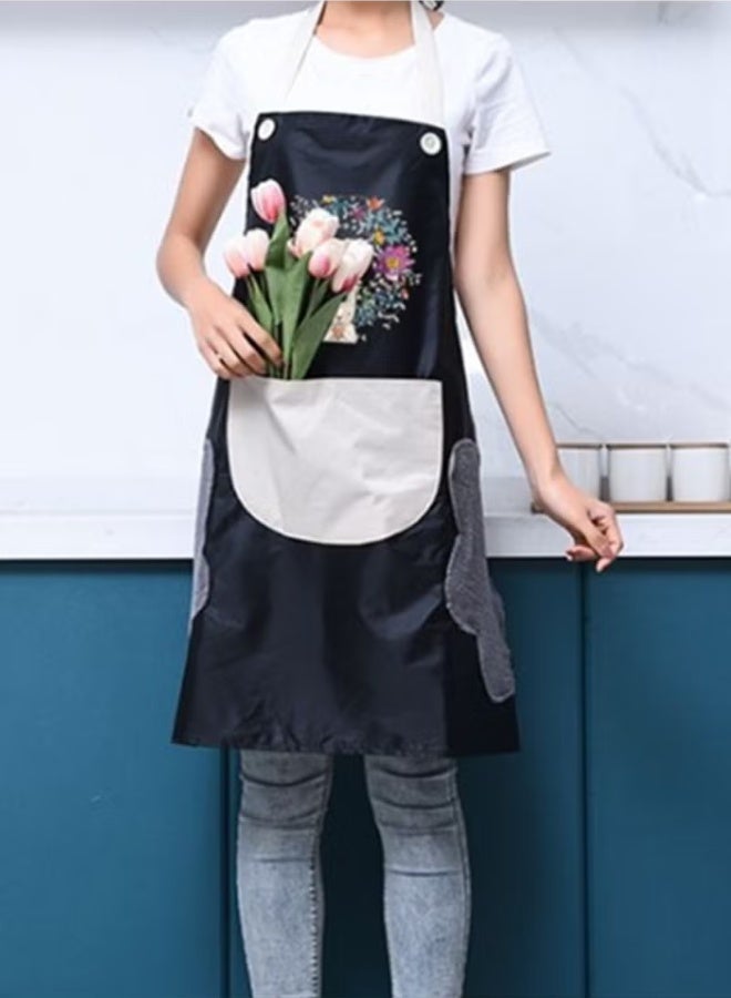 Happy Home Waterproof Adjustable Kitchen Chef Apron - Image 3