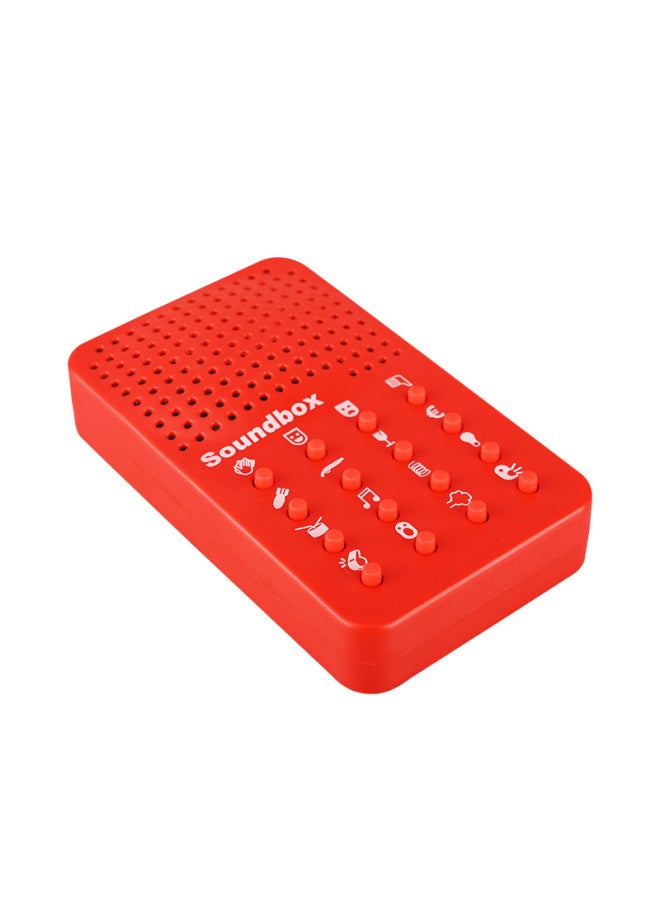 Spot Funny Trick Toy 16 on Sound Box  Party Sound Trick Music Box-Color:Red - Image 3