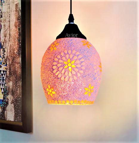 Lyse Decor Hanging Lights for Kitchen Counter, Hanging Lamps for Bedroom/Living Room and Pendant Lamps for Home Decoration (Without Bulb) - Image 1