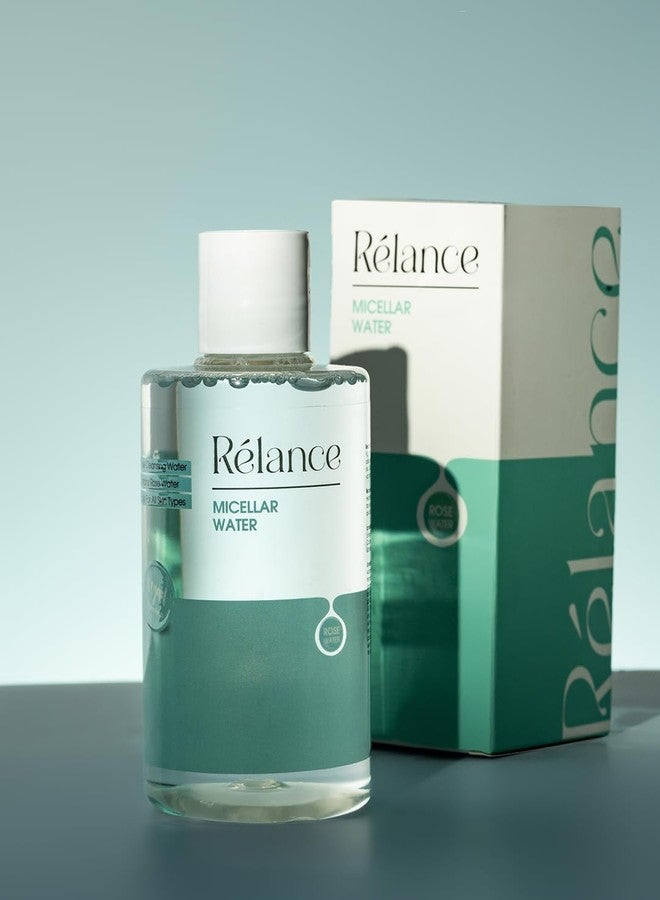 Relance Micellar Water, Vegan Rose Water Cleanser, GMP Certified, 200ml - Image 2