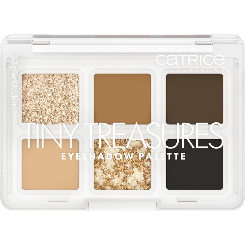Catrice Tiny Treasures Eyeshadow Palette 010 Everyday Essentials - Image 1
