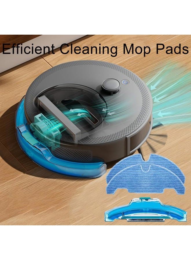 Odashen 17 Pack Replacement Accessories Kit for Lefant M330 Pro Vacuum Cleaner, 6 Side Brush, 6 HEPA Filter, 4 Mop Pads, 1 Cleaning Brush - Image 5