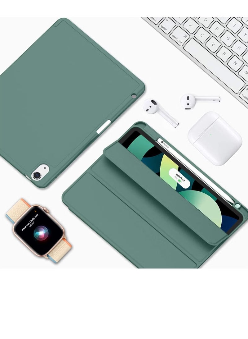 ELTRAZONE iPad 10th Generation 10.9 Inch (2022 Model) Case – Slim Stand Hard Back Shell Cover with Auto Wake/Sleep Function, Dark Green – Durable, Lightweight, Shockproof, Scratch-Resistant Protection for Everyday Use - Image 4