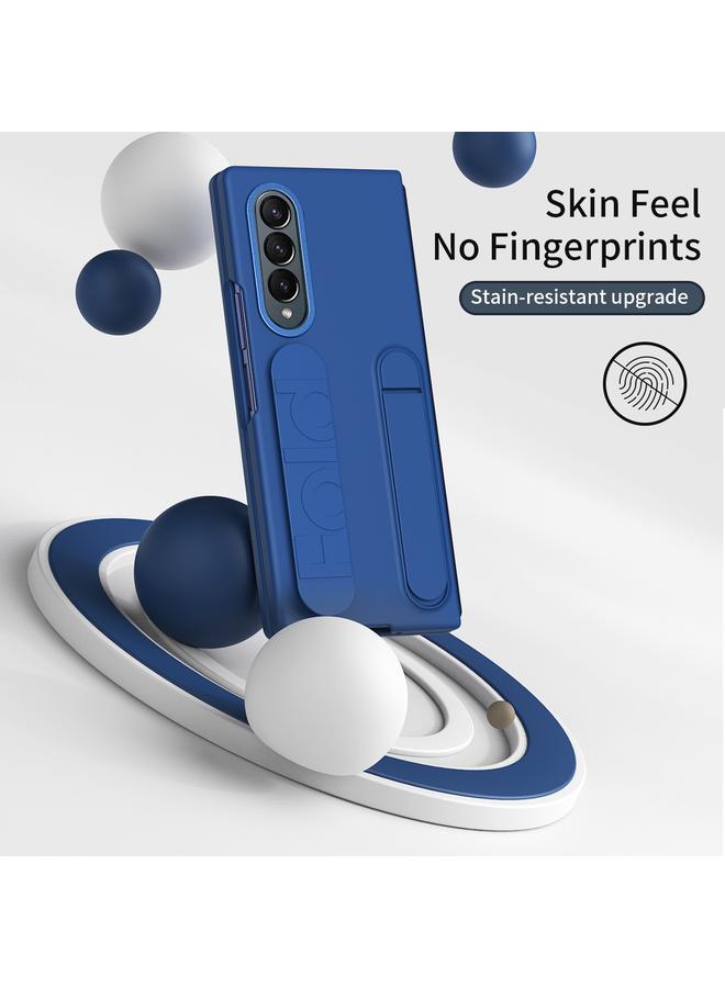 اس-توب جراب لهاتف Samsung Galaxy Z Fold3 بنمط نجمة مع حامل سوار معصم - Image 2