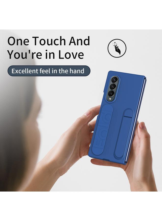 اس-توب جراب لهاتف Samsung Galaxy Z Fold3 بنمط نجمة مع حامل سوار معصم - Image 5