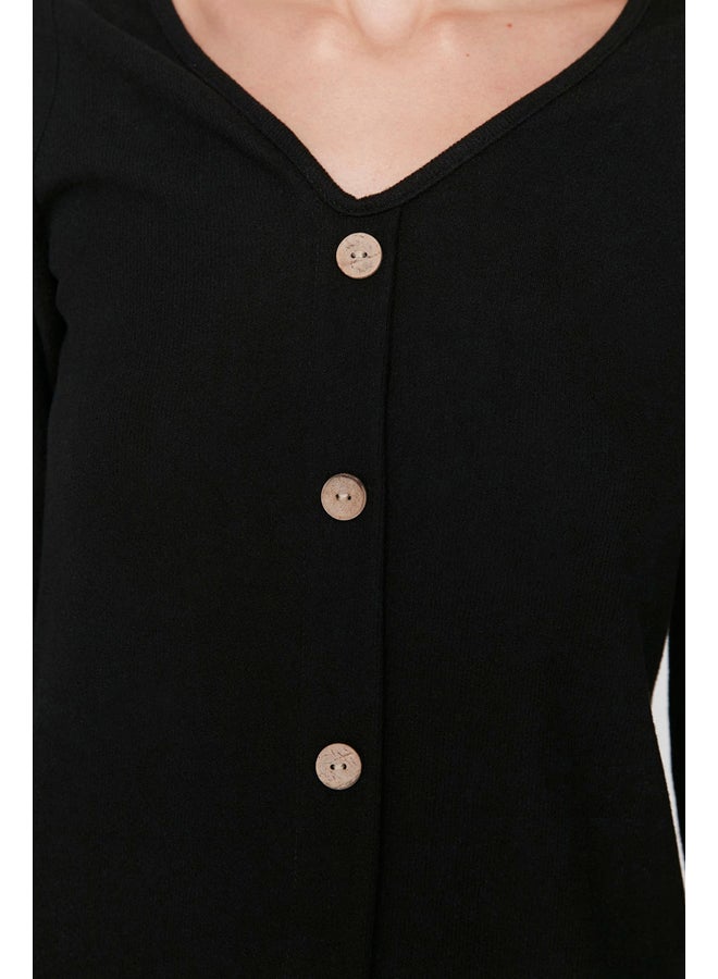trendyol Sweater Dress - Black - Bodycon - Image 4