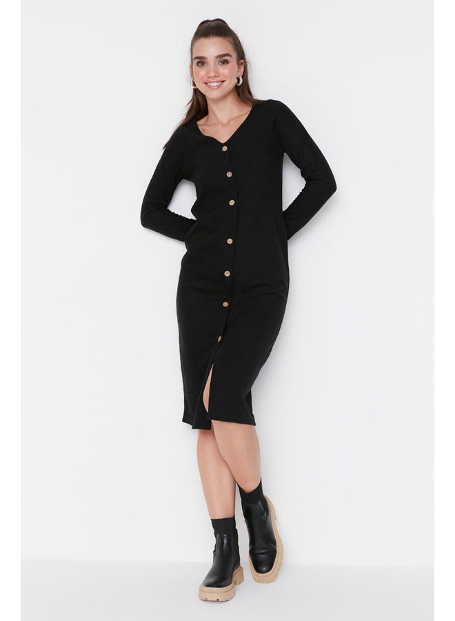 trendyol Sweater Dress - Black - Bodycon - Image 1