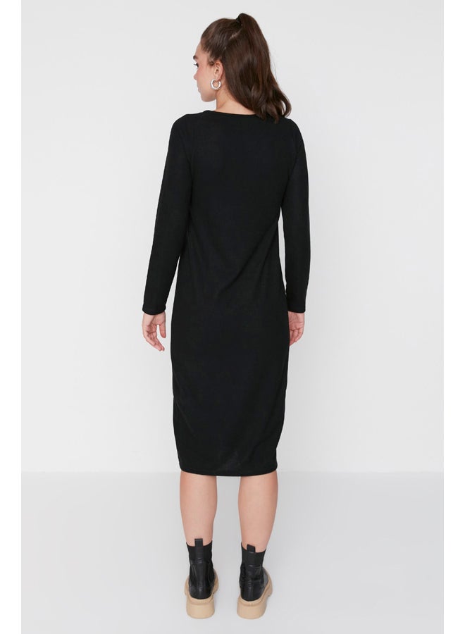trendyol Sweater Dress - Black - Bodycon - Image 5