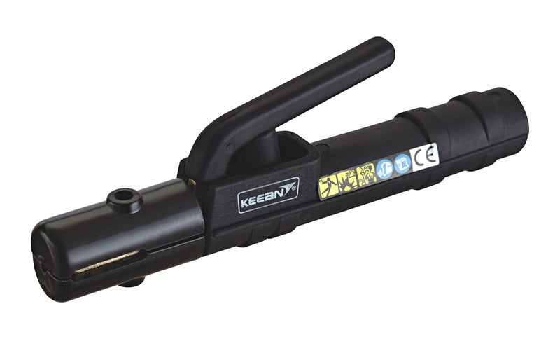 KEEAN ARC Welding Euro Style Electrode Holder + Heavy Duty Earthing Clamp, Combo, 400 AMP, Without cable wire - Image 2