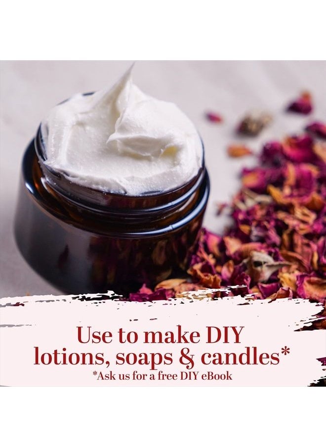 Better Shea Butter - Dried Rose Petals | Edible, Biodegradable | Bulk Size | Make Rose Tea, Rose Water for Cooking | Use in Candle and Soap Making, Flower Bath | Flowers for Weddings | 4 oz by Better Shea Butter - Image 1