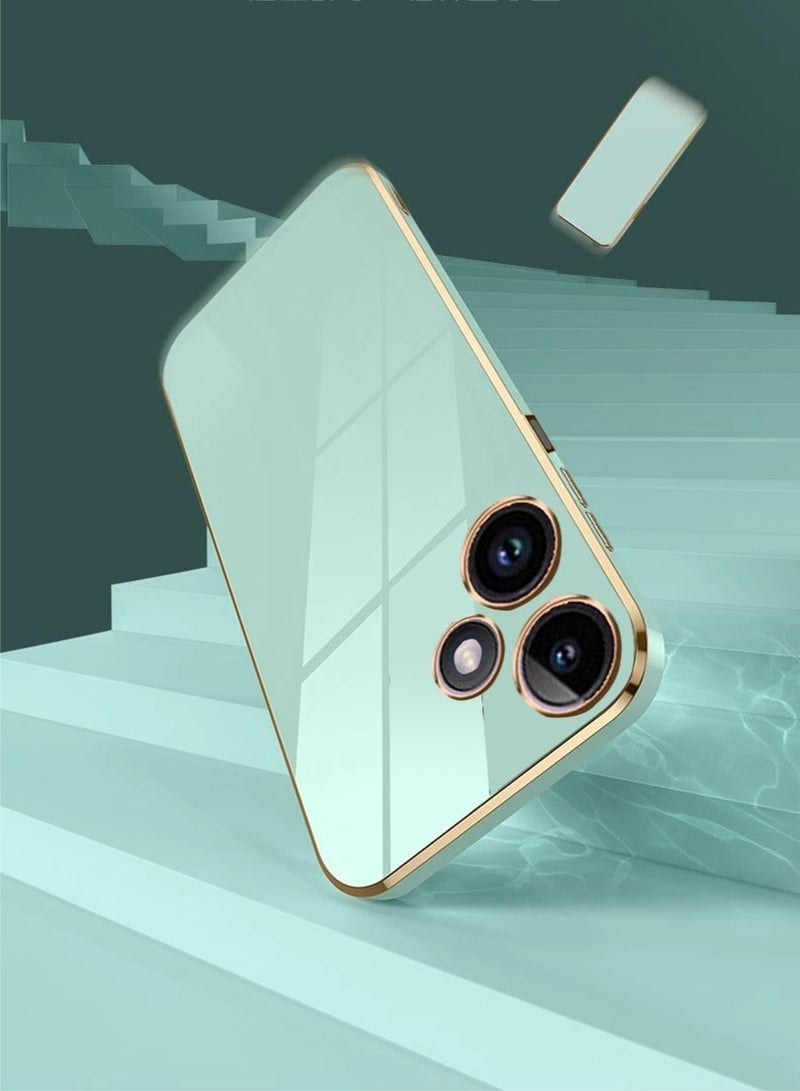 Infinix Hot 30i 4G/X6831 Comfortable Back Case Cover Mobile Phone Accessories with Anti-drops Anti-fingerprints Camera Protection Soft Anti-scratches Anti-drops Anti-fingerprints Protector - Image 3