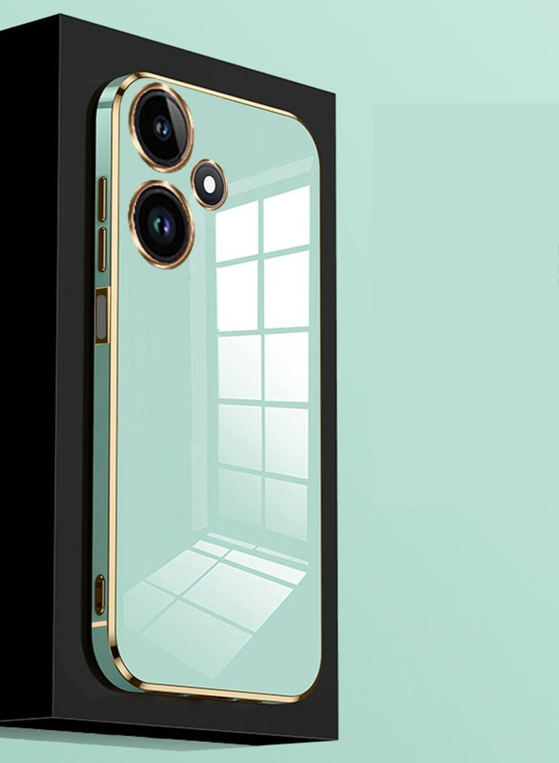 Infinix Hot 30i 4G/X6831 Comfortable Back Case Cover Mobile Phone Accessories with Anti-drops Anti-fingerprints Camera Protection Soft Anti-scratches Anti-drops Anti-fingerprints Protector - Image 4