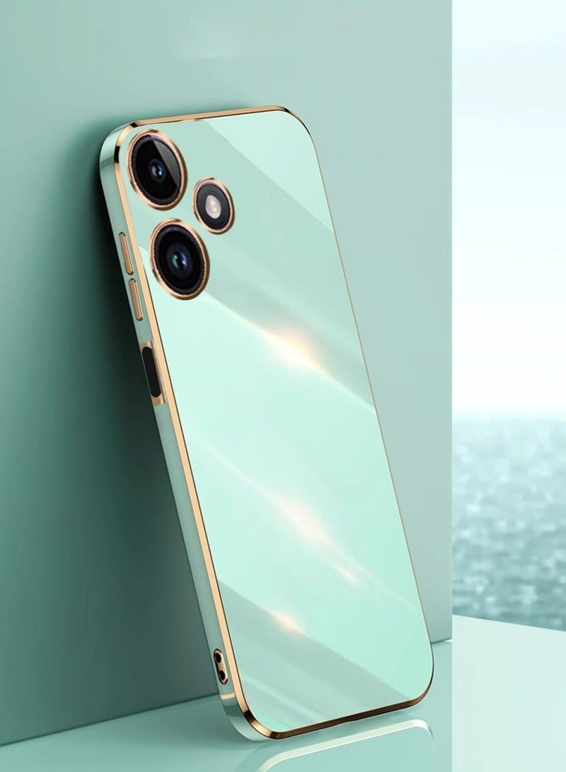 Infinix Hot 30i 4G/X6831 Comfortable Back Case Cover Mobile Phone Accessories with Anti-drops Anti-fingerprints Camera Protection Soft Anti-scratches Anti-drops Anti-fingerprints Protector - Image 5