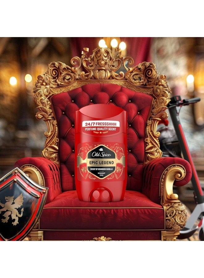 Old Spice deodorant stick 50G – EPIC LEGEND - Image 3