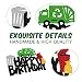 YOYMARR Garbage Truck Cake Topper Happy Birthday Sign Cake Decorations for Trash Green Recycling Truck Themed Bday Party Supplies - Image 4