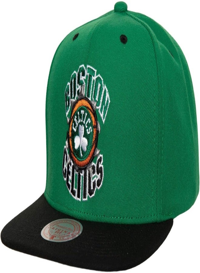 Mitchell & Ness Breakthrough Snapback (NBA/HWC) - Parent, Boston Celtics, Green-Black, One Size - Image 1