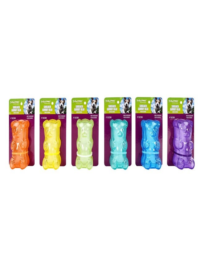 Squeaker Gummy Bear- Medium 4"