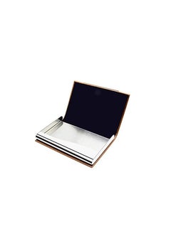 Generic Business Card Case Luxury PU Leather Brown  - Image 2