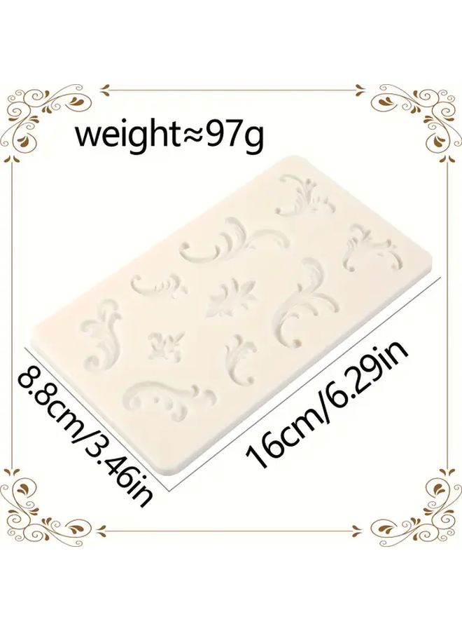 Baroque Fondant Mold Y 200 Silicone Mold For Cakes Candies Baking Decorations - Image 3