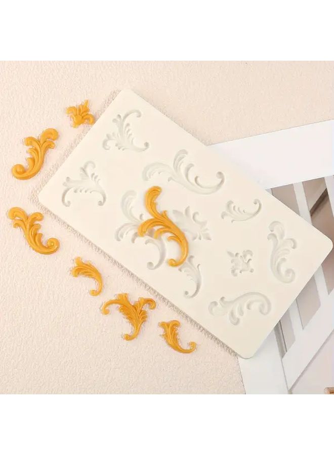Baroque Fondant Mold Y 200 Silicone Mold For Cakes Candies Baking Decorations - Image 4