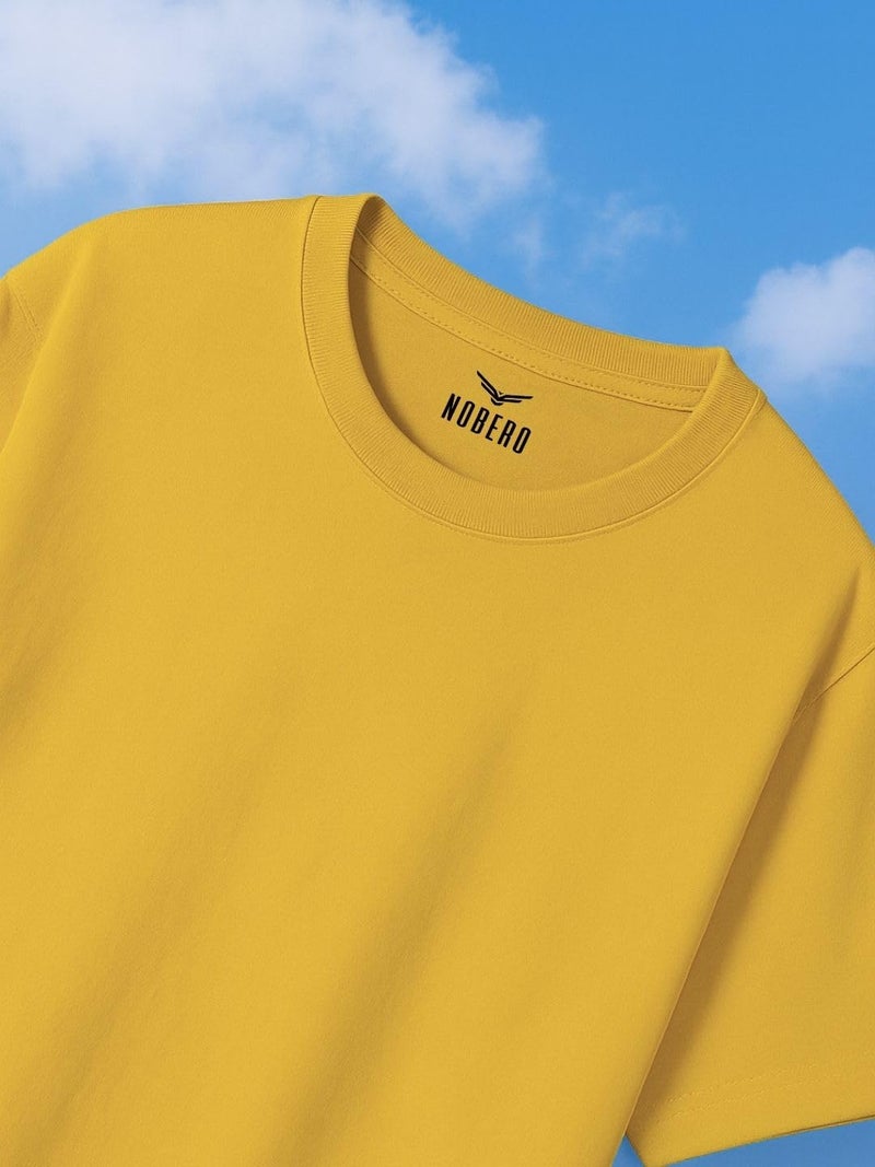 Nobero Oversized T Shirts For Men,220 GSM Combed Cotton - Image 2