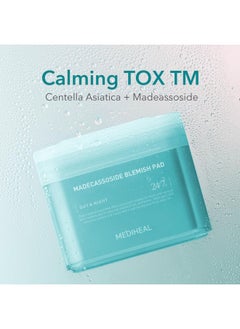 MEDIHEAL (Only Refill) Mediheal Madecassoside Blemish Pad (100 Pads) Cotton Facial Toner Pads For Anti Blemish To Improved Uneven Skin Tone Vegan Gauze Pads  - Image 5