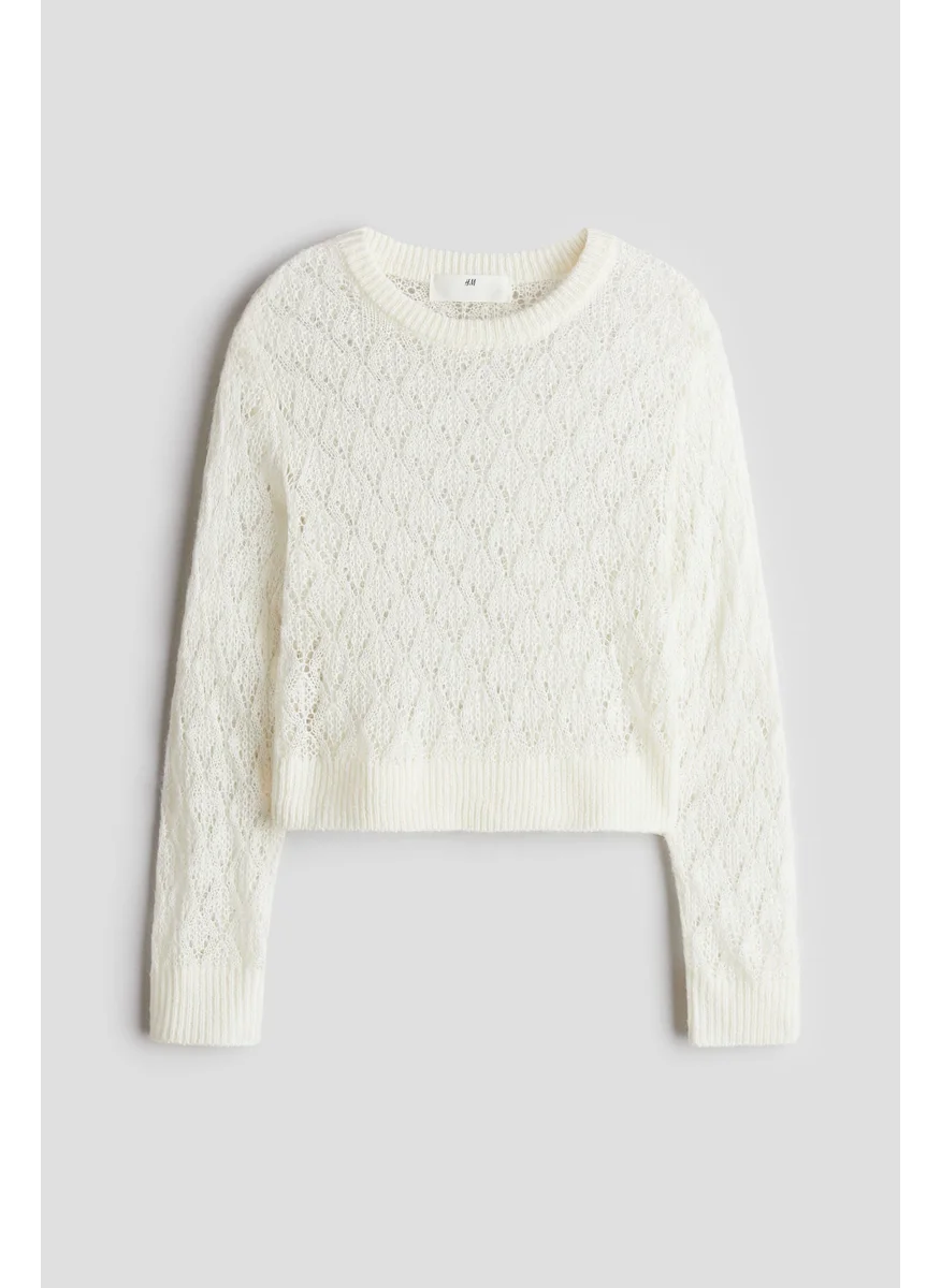 اتش اند ام Pointelle-Knit Jumper