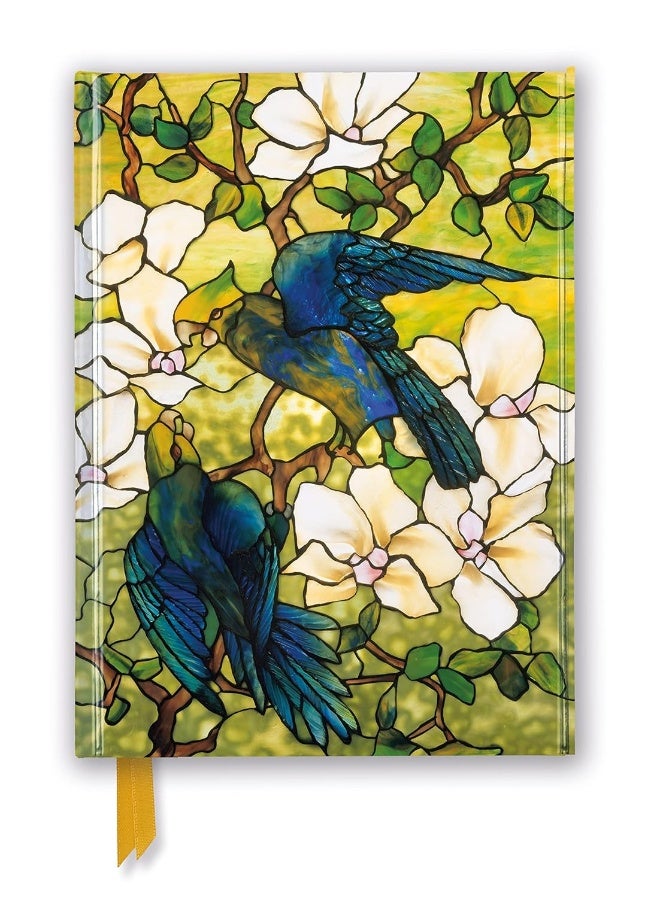 Louis Comfort Tiffany: Hibiscus and Parrots, c. 191020 (Foiled Journal)  - Image 1