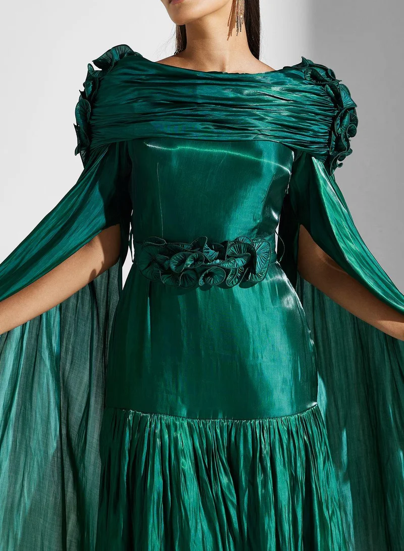 جولدن ابل Belted Split Dress