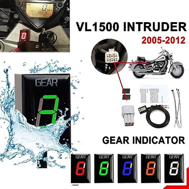 Vuzmode Motorcycle Gear Display Indicator - Image 3
