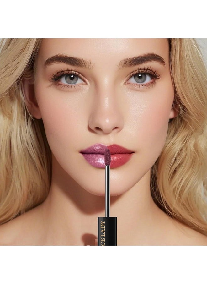 SACE LADY - Lip Stain Set Peel Off, Long Lasting Waterproof Tinted Lip Gloss Shimmer Matte Finish, Transfer Proof Natural Liquid Lipsticks Stay All Day For Women - Image 1