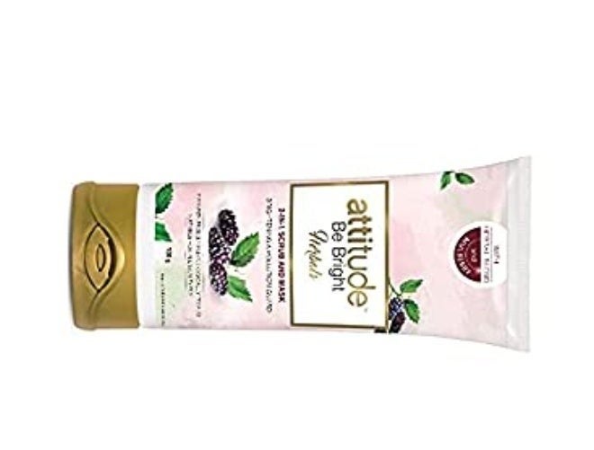 نوتري لايت نيوتريلايت أمواي - مقشر وقناع "أتيتيود بي برايت هيربالز" (Attitude Be Bright Herbals) بتركيبة 2 في 1 - 100 جم - Image 2