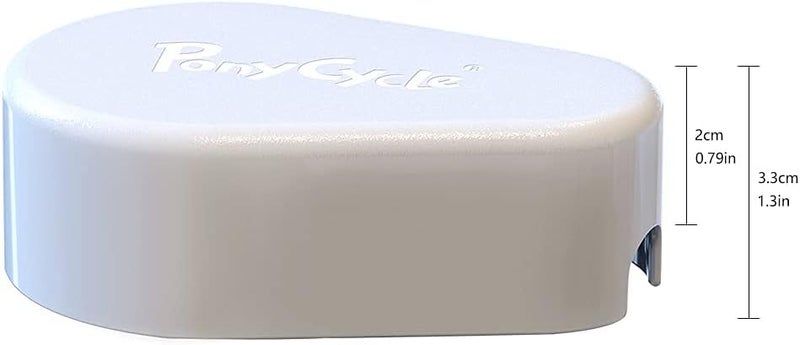 PonyCycle Pedal Pad (for Model U Size 3 &4 Ride on Unicorn, Zebra and Black Horse) - White - Image 3