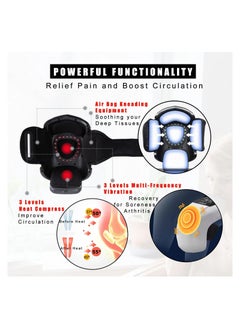 EVEREEN Knee Massager with Heat for Pain Relief Electric Cordless Vibration Knee Massage Device with Kneading for Arthritis and Joint Circulation Warmer Rechargeable  - Image 2
