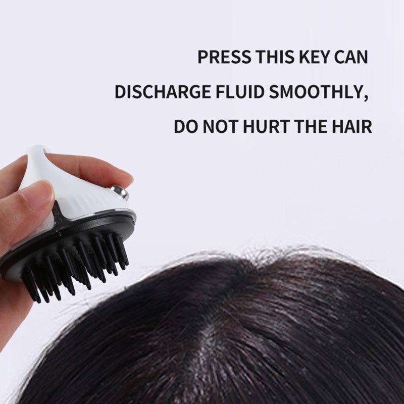 Scalp Applicator Comb for Medicine Scalp Head Fluid Comb Essential Oil Hair Treatment Device Hair Scalp Massager Brush Growth for Head Brush - Image 3