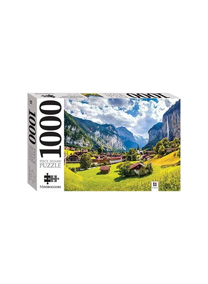 UKR Lauterbrunnen, Switzerland 1000-Piece Jigsaw Puzzle – Mindbogglers Collection - Image 2