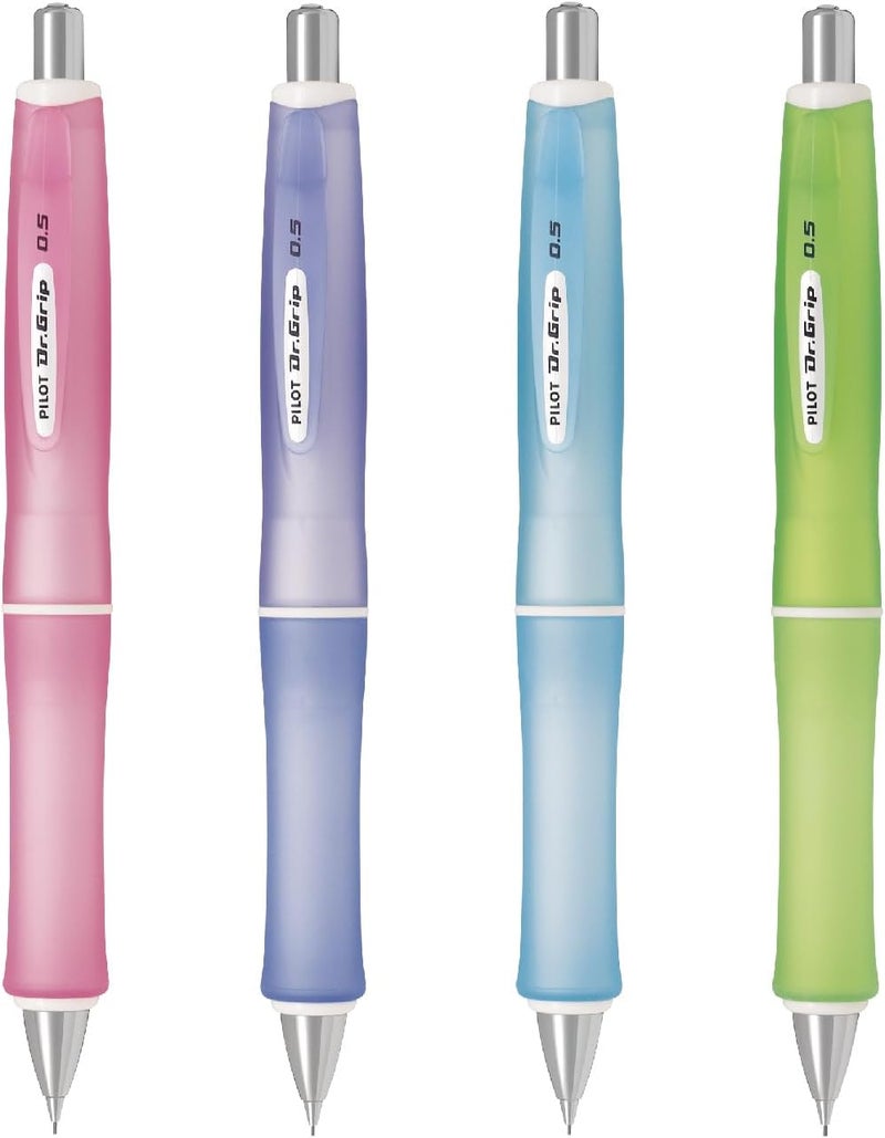 Pilot Dr. Grip G-Spec Frost Color Shaker Mechanical Pencil - 0.5 mm, Soft Blue - Image 4